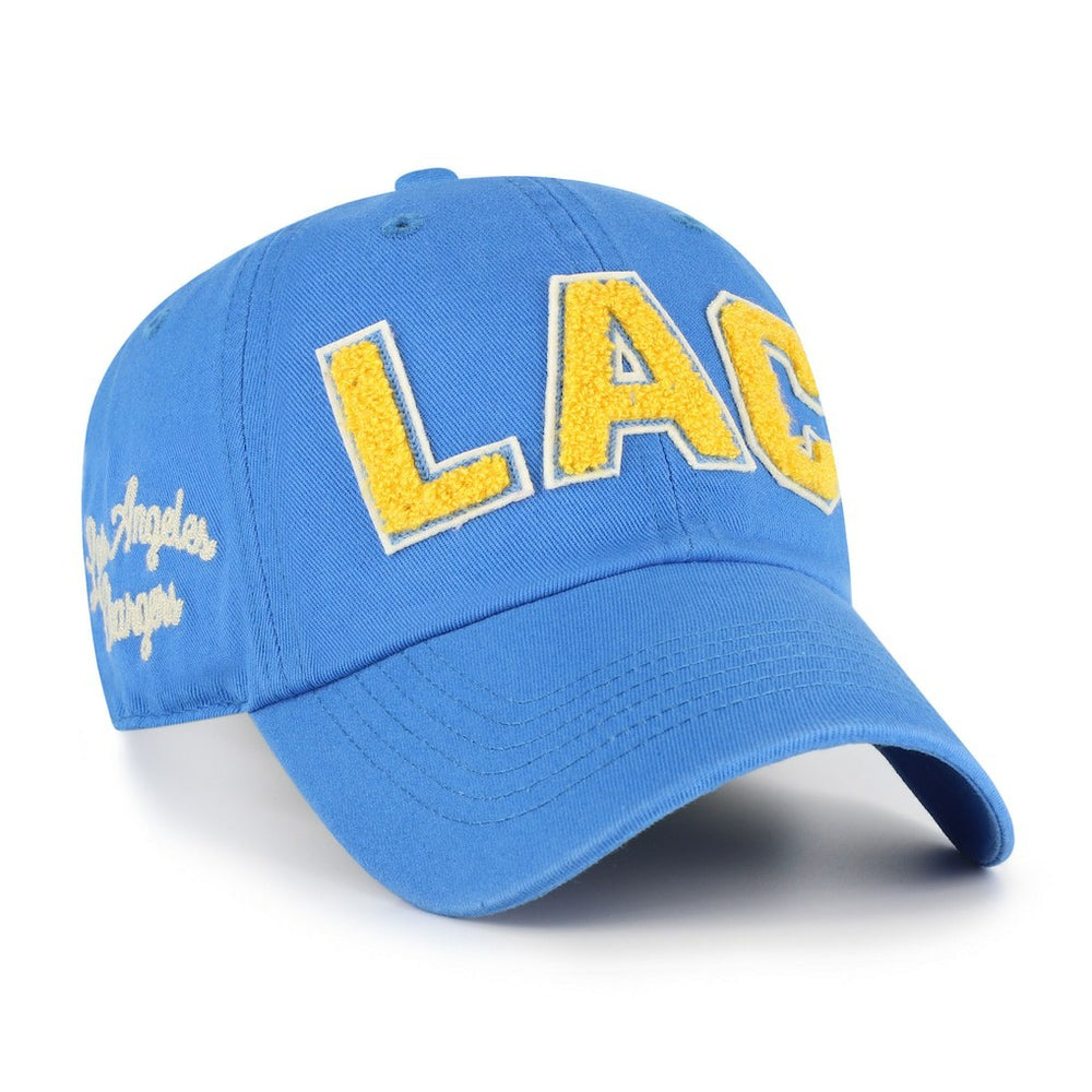 Los Angeles Chargers '47 Women's Zoey Clean Up Adjustable Hat Powder Blue | 47 brand
