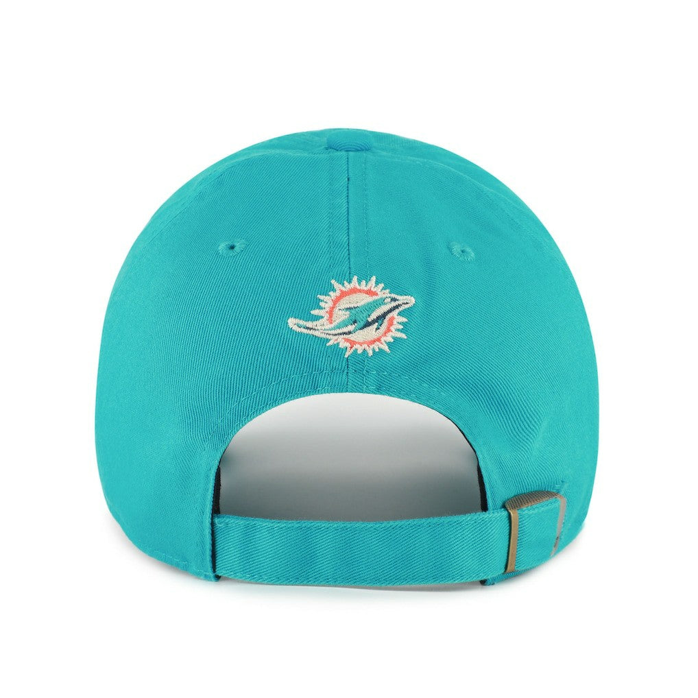Miami Dolphins '47 Women's Zoey Clean Up Adjustable Hat Aqua | 47 brand