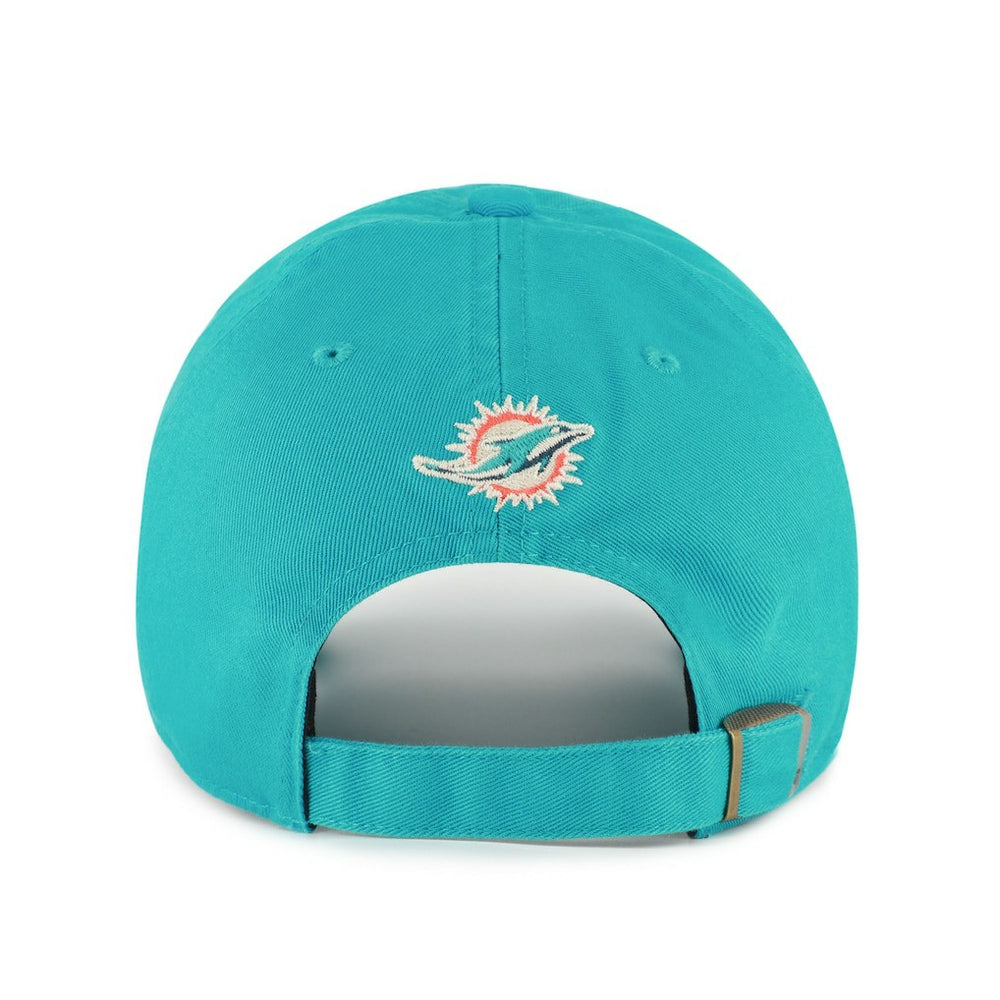 Miami Dolphins '47 Women's Zoey Clean Up Adjustable Hat Aqua | 47 brand