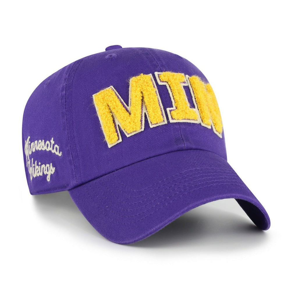 Minnesota Vikings '47 Women's Zoey Clean Up Adjustable Hat Purple | 47 brand