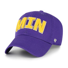Minnesota Vikings '47 Women's Zoey Clean Up Adjustable Hat Purple | 47 brand