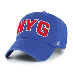 New York Giants '47 Women's Zoey Clean Up Adjustable Hat Royal | 47 brand