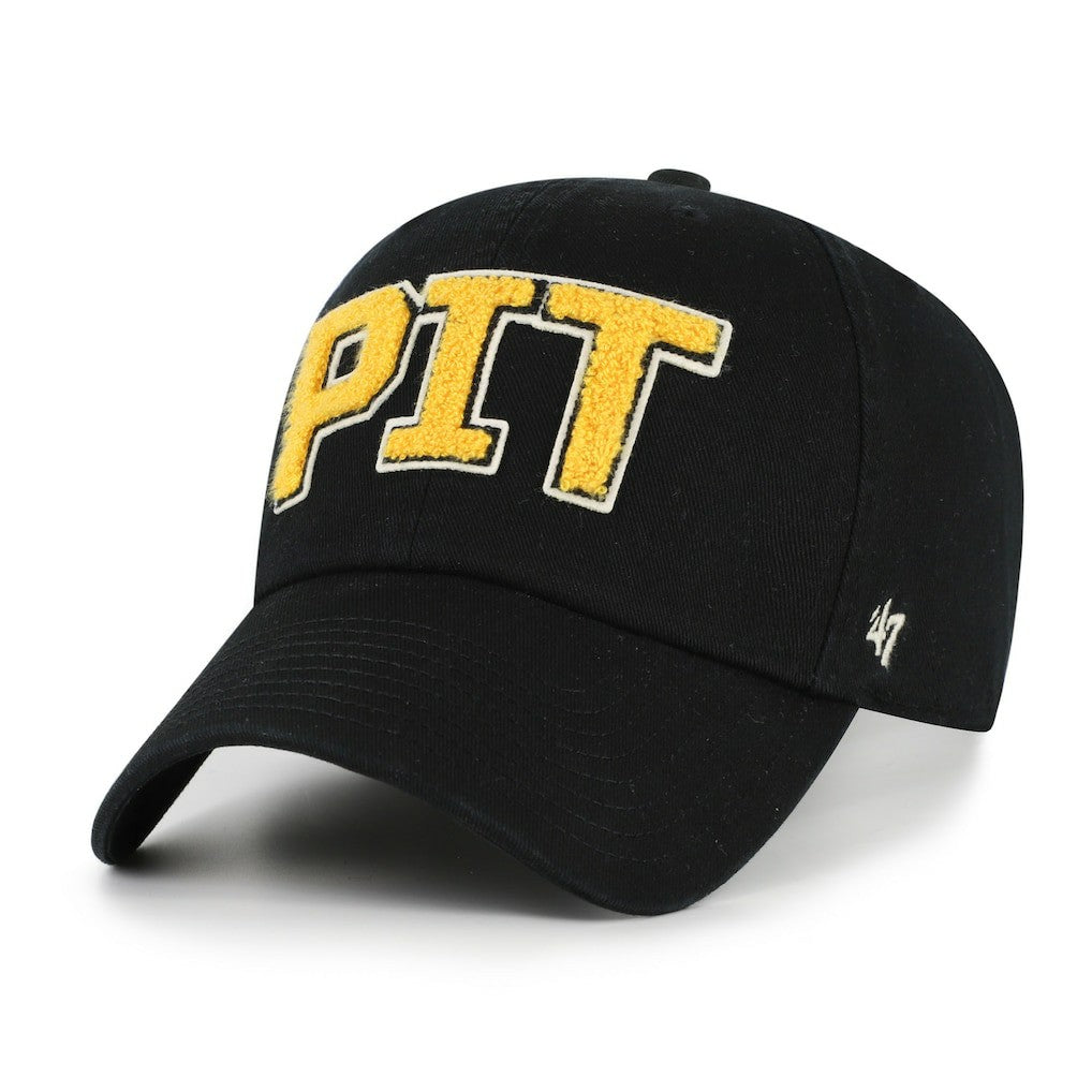 Pittsburgh Steelers '47 Women's Zoey Clean Up Adjustable Hat Black | 47 brand