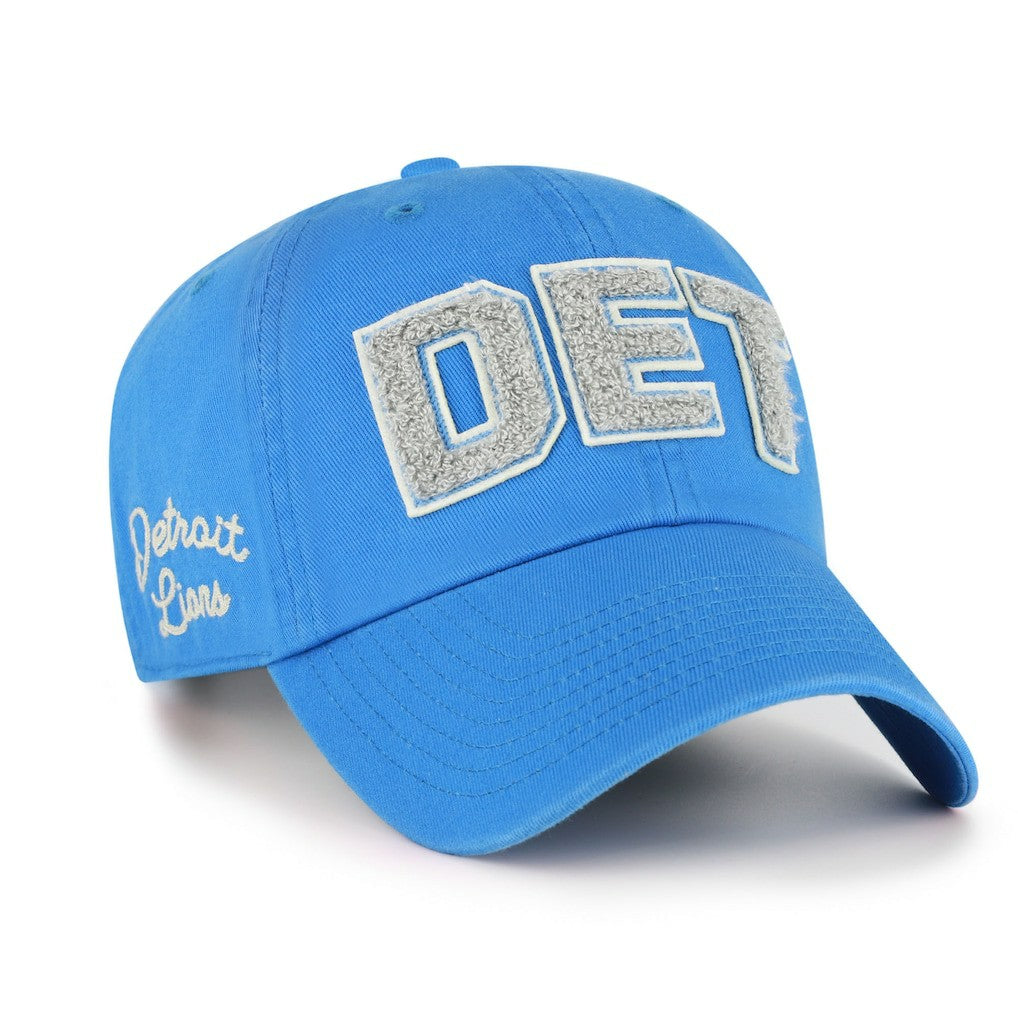 Detroit Lions '47 Women's Zoey Clean Up Adjustable Hat Blue | 47 brand