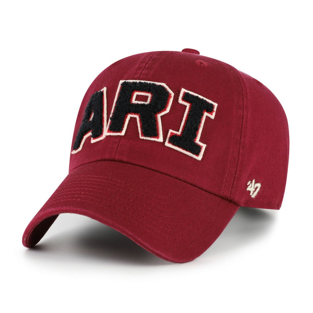 Arizona Cardinals '47 Women's Zoey Clean Up Adjustable Hat Cardinal | 47 brand