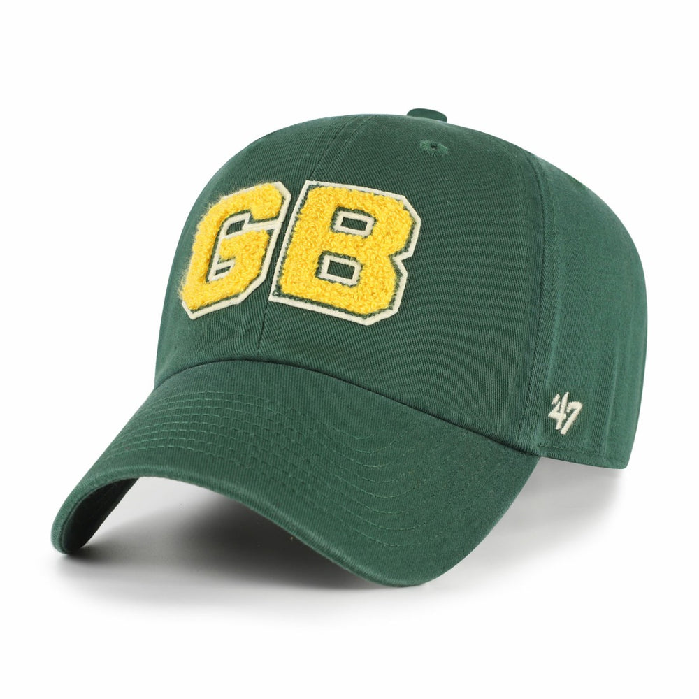 Green Bay Packers '47 Women's Zoey Clean Up Adjustable Hat Green | 47 brand