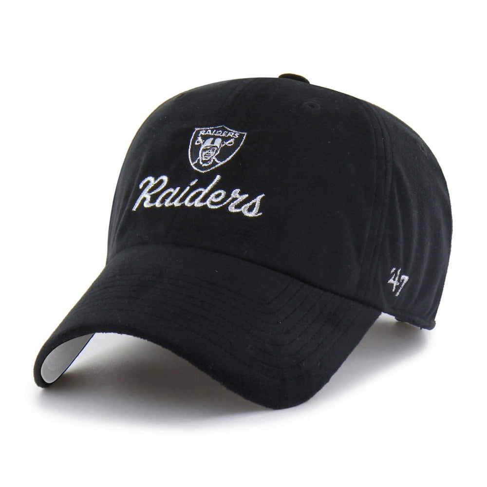 Las Vegas Raiders '47 Women's Spirited Clean Up Adjustable Hat Black | 47 brand