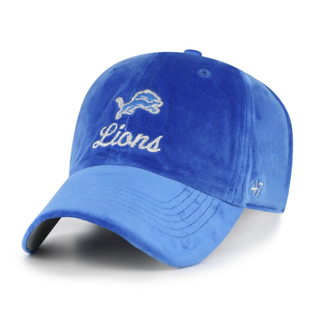 Detroit Lions '47 Women's Spirited Clean Up Adjustable Hat Blue | 47 brand