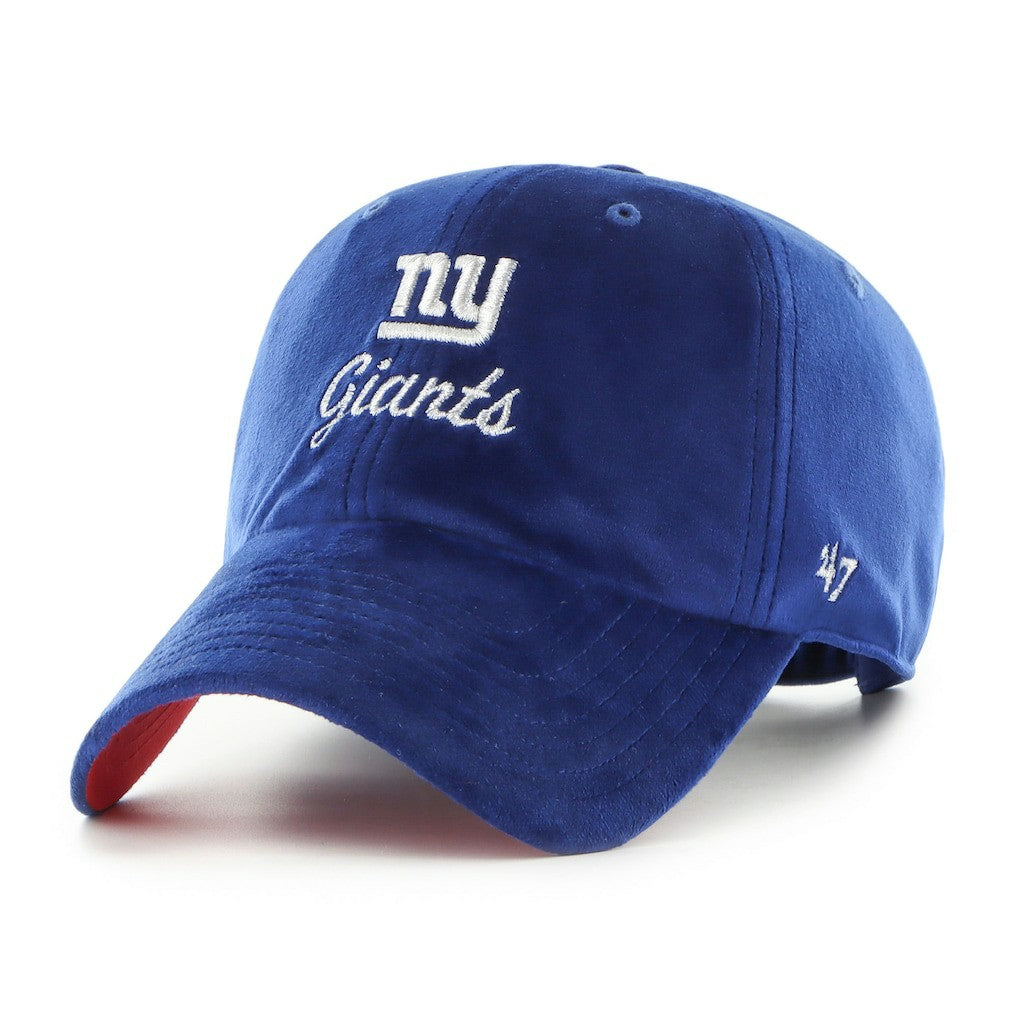 New York Giants '47 Women's Spirited Clean Up Adjustable Hat Blue | 47 brand