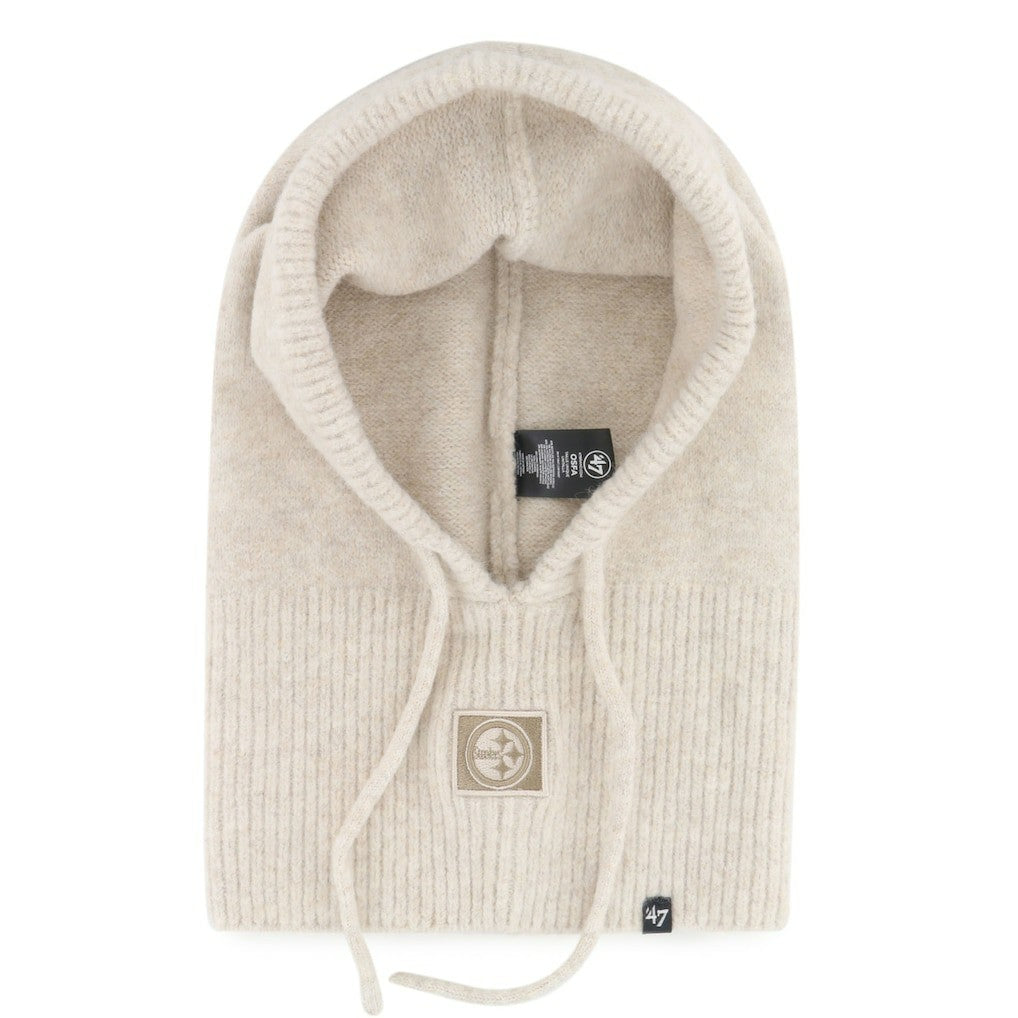 Pittsburgh Steelers '47 Women's Mellow Knit Snood Natural | 47 brand