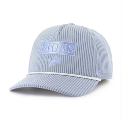 Detroit Lions '47 Women's Mellow Corduroy Hitch Adjustable Hat Light Blue | 47 brand