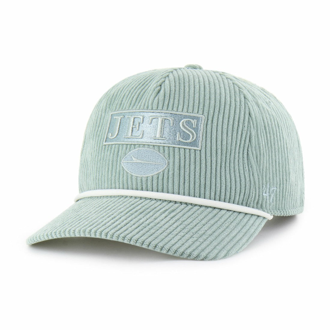 New York Jets '47 Women's Mellow Corduroy Hitch Adjustable Hat Green | 47 brand