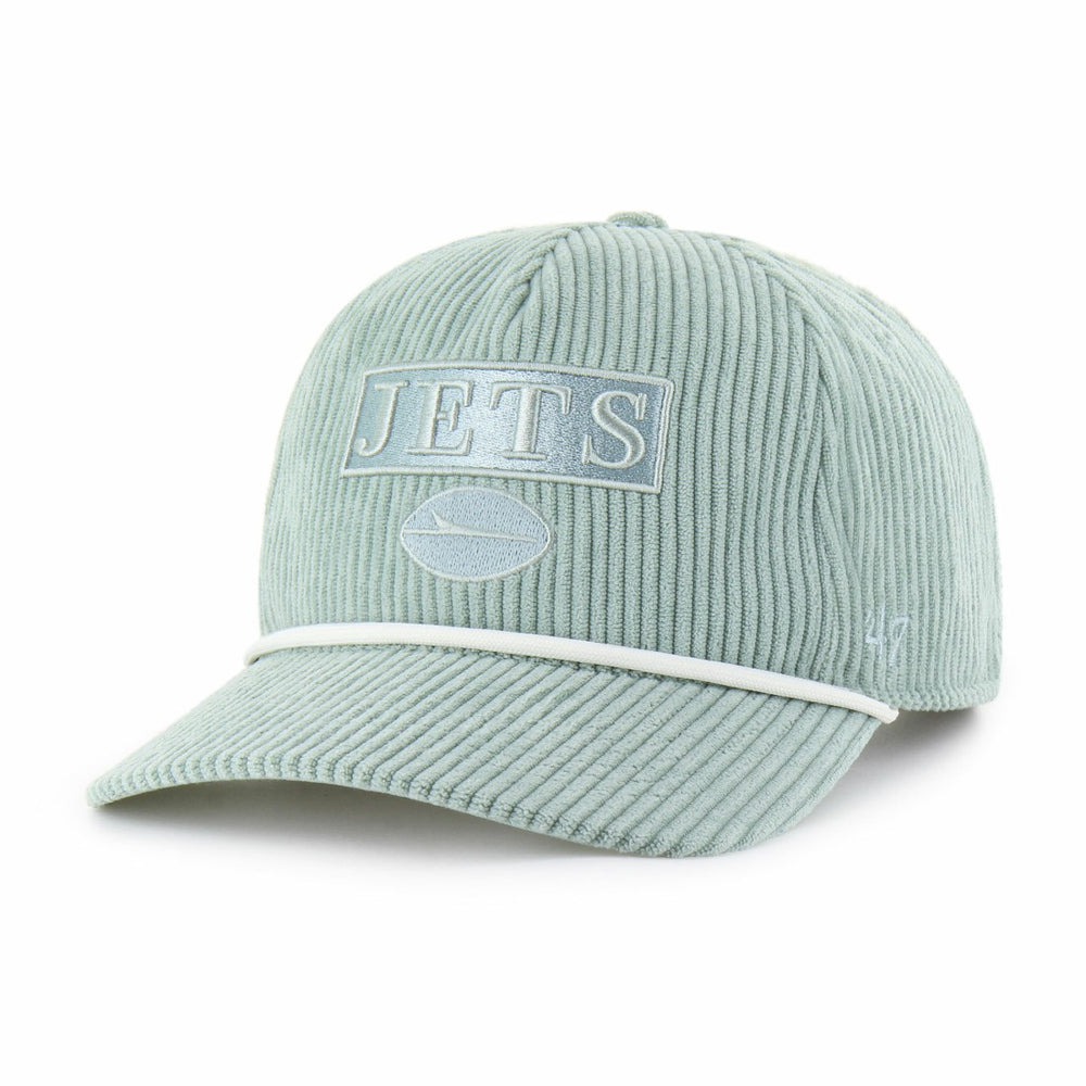 New York Jets '47 Women's Mellow Corduroy Hitch Adjustable Hat Green | 47 brand