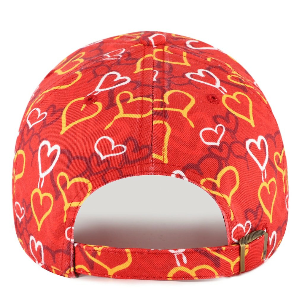 Kansas City Chiefs '47 Girls Youth Mural Clean Up Adjustable Hat Red | 47 brand