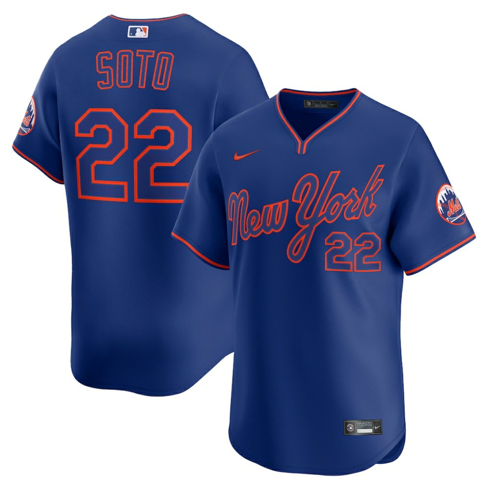 Juan Soto New York Mets Nike Alternate Limited Player Jersey - MLB