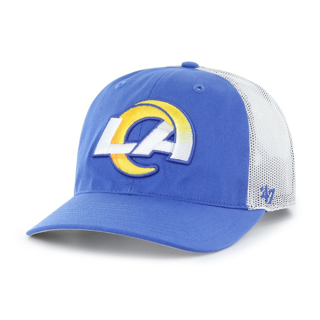 Los Angeles Rams '47 Unstructured Trucker Adjustable Hat Royal | 47 brand