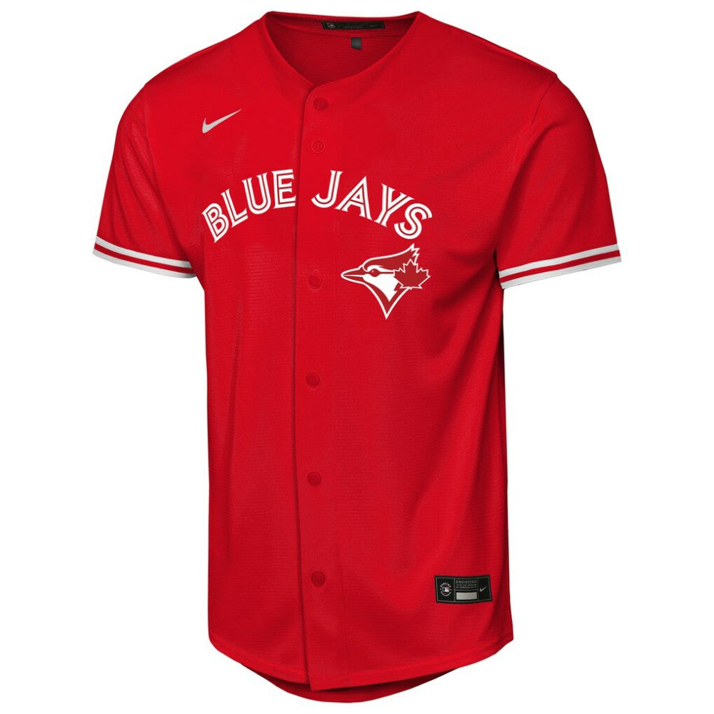 Andrés Giménez Toronto Blue Jays Nike Youth Canada Day Replica Jersey - MLB
