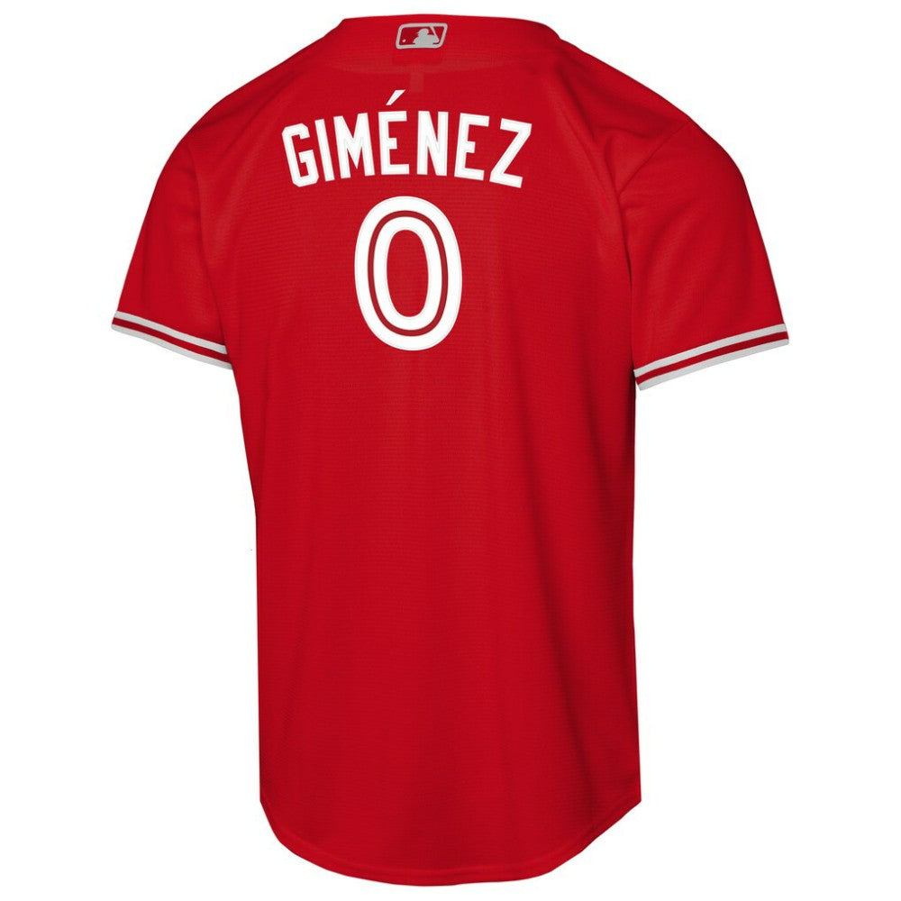 Andrés Giménez Toronto Blue Jays Nike Youth Canada Day Replica Jersey - MLB