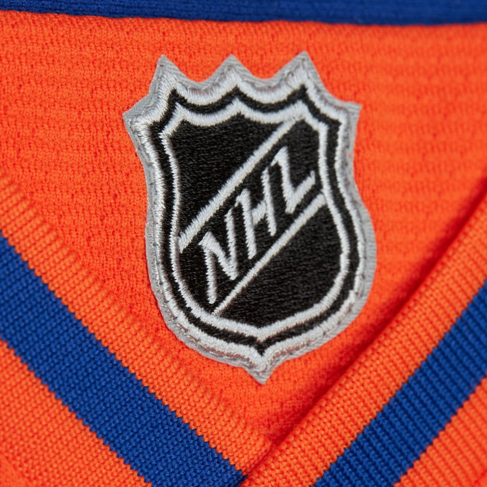 Leon Draisaitl Edmonton Oilers Mitchell & Ness Power Play Jersey - Orange - NHL