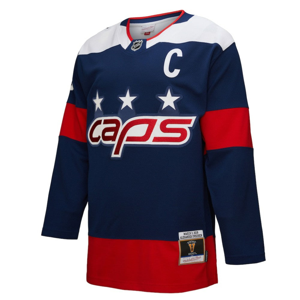 Alexander Ovechkin Washington Capitals Mitchell & Ness Power Play Jersey - Navy - NHL