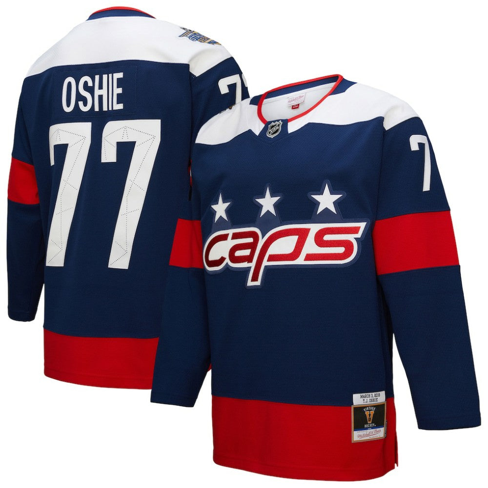 TJ Oshie Washington Capitals Mitchell & Ness Power Play Jersey - Navy - NHL