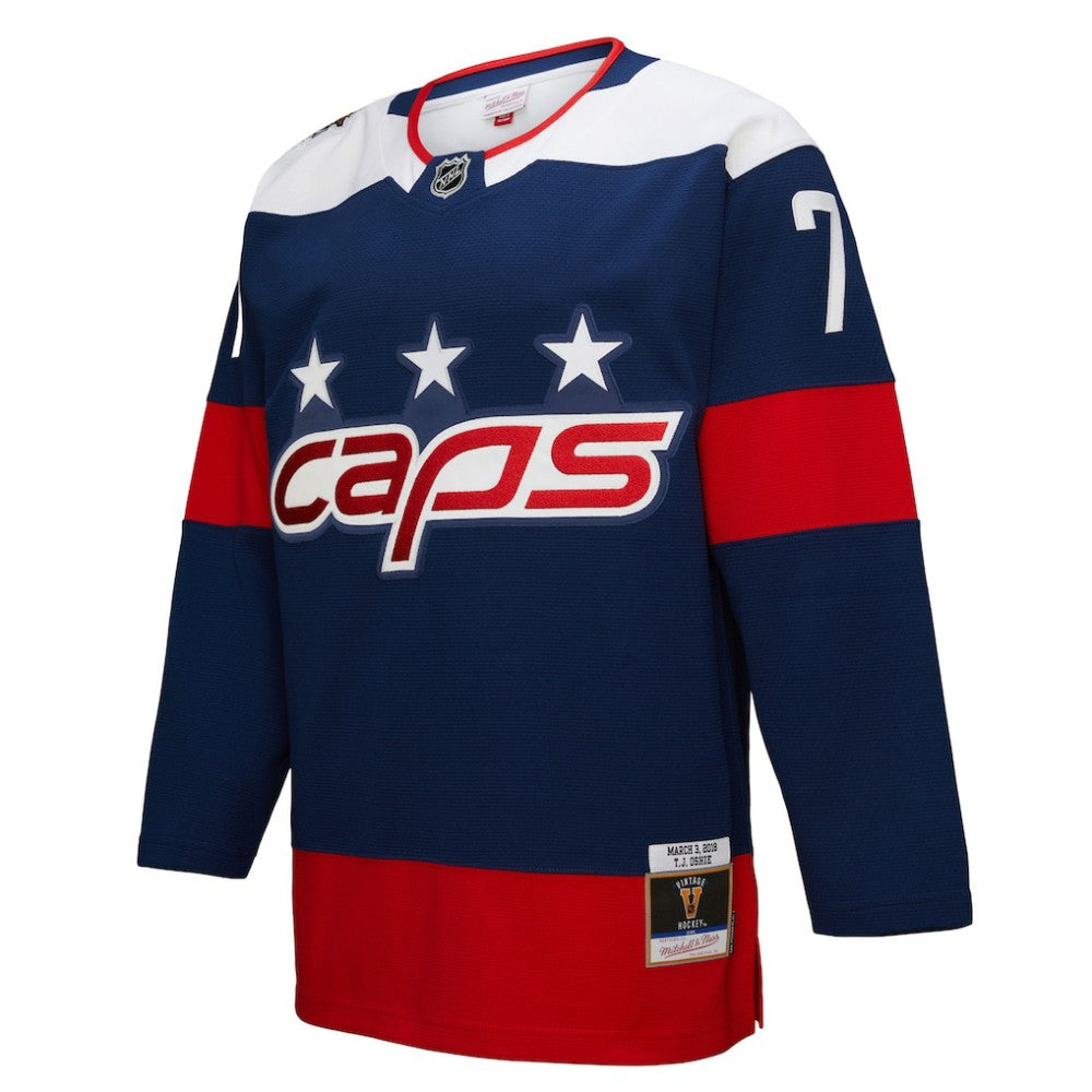 TJ Oshie Washington Capitals Mitchell & Ness Power Play Jersey - Navy - NHL