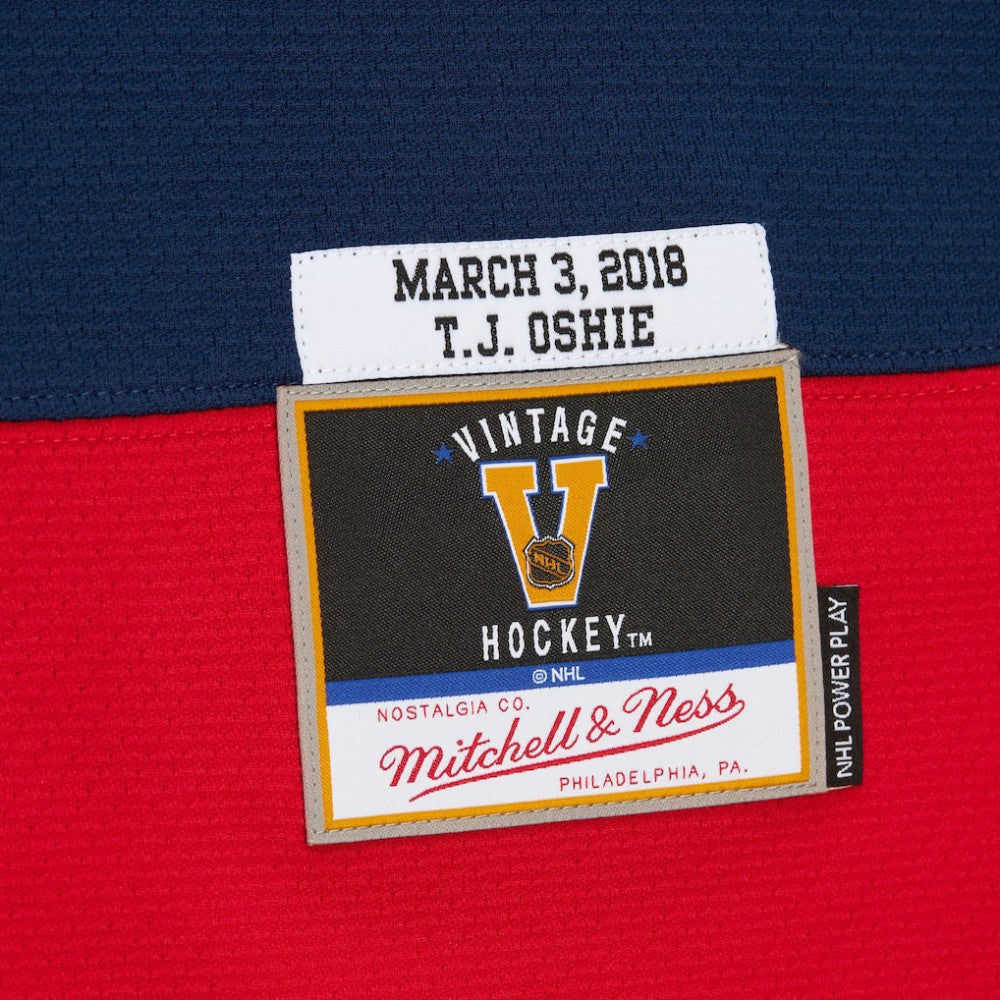 TJ Oshie Washington Capitals Mitchell & Ness Power Play Jersey - Navy - NHL