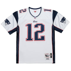 Tom Brady New England Patriots 2000 Big & Tall Legacy Replica Jersey White | Mitchell & Ness