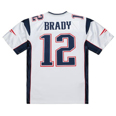 Tom Brady New England Patriots 2000 Big & Tall Legacy Replica Jersey White | Mitchell & Ness