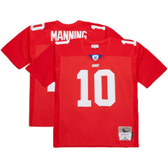 Eli Manning New York Giants 2004 Team Legacy Retired Player Big & Tall Jersey Red | Mitchell & Ness