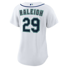 Cal Raleigh Seattle Mariners Nike Women's Home Replica Jersey - MLB