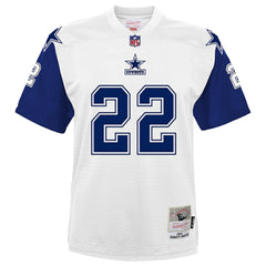 Emmitt Smith Dallas Cowboys Youth 1994 Alternate Legacy Jersey White | Mitchell & Ness