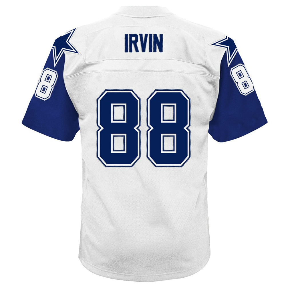 Michael Irvin Dallas Cowboys Youth 1994 Alternate Legacy Jersey White | Mitchell & Ness