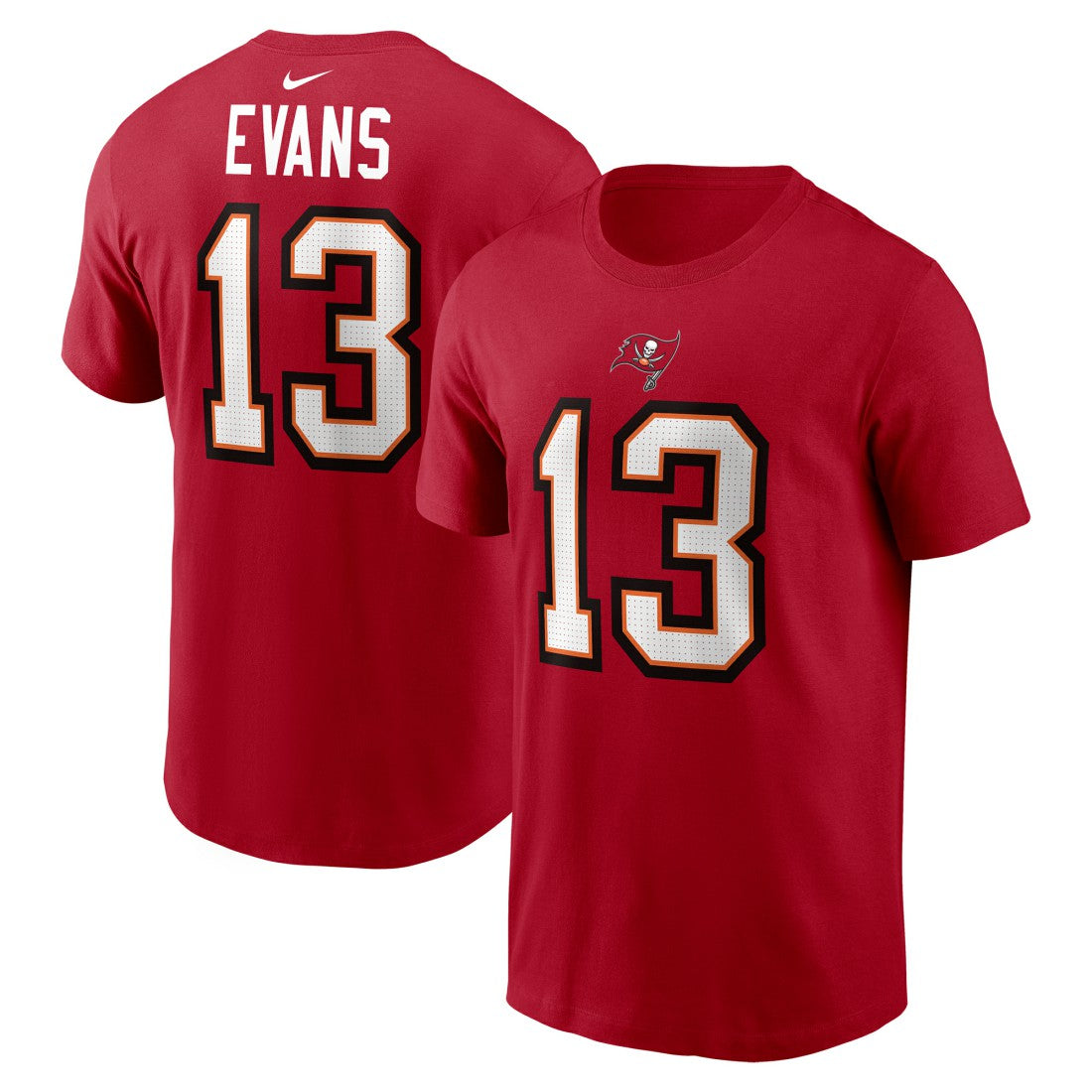 Tampa Bay Buccaneers Player Name & Number T-Shirt Red | Nike for Sale