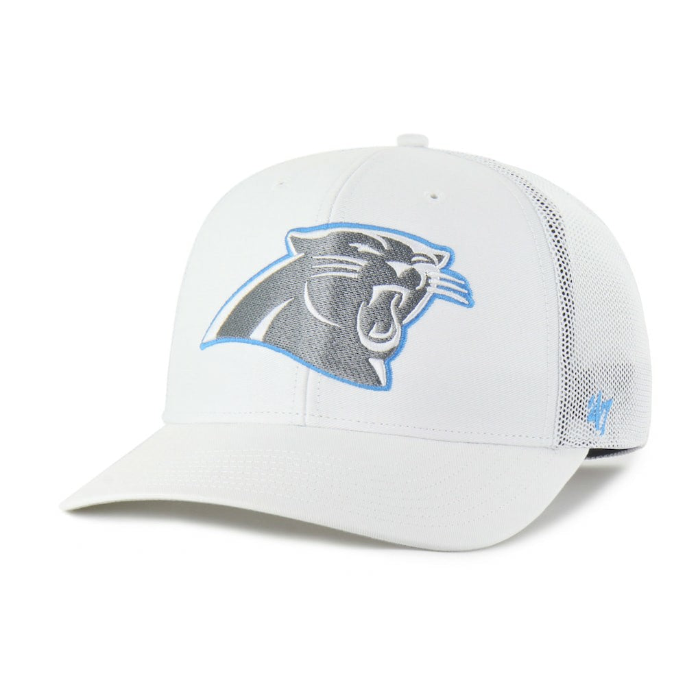 Carolina Panthers '47 Snowball Trophy Stretch Fit Hat White | 47 brand