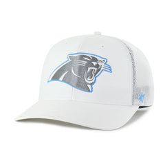 Carolina Panthers '47 Snowball Trophy Stretch Fit Hat White | 47 brand