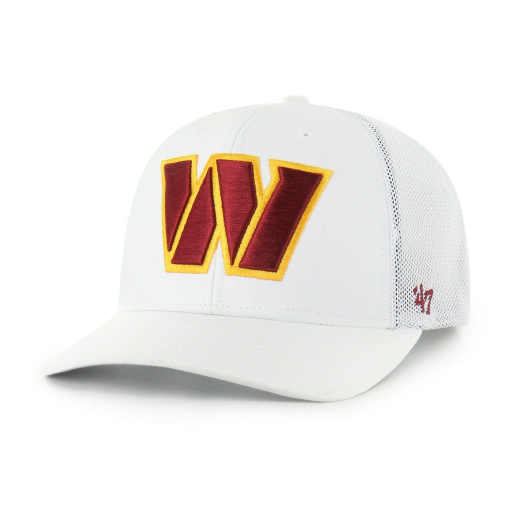 Washington Commanders '47 Snowball Trophy Stretch Fit Hat White | 47 brand