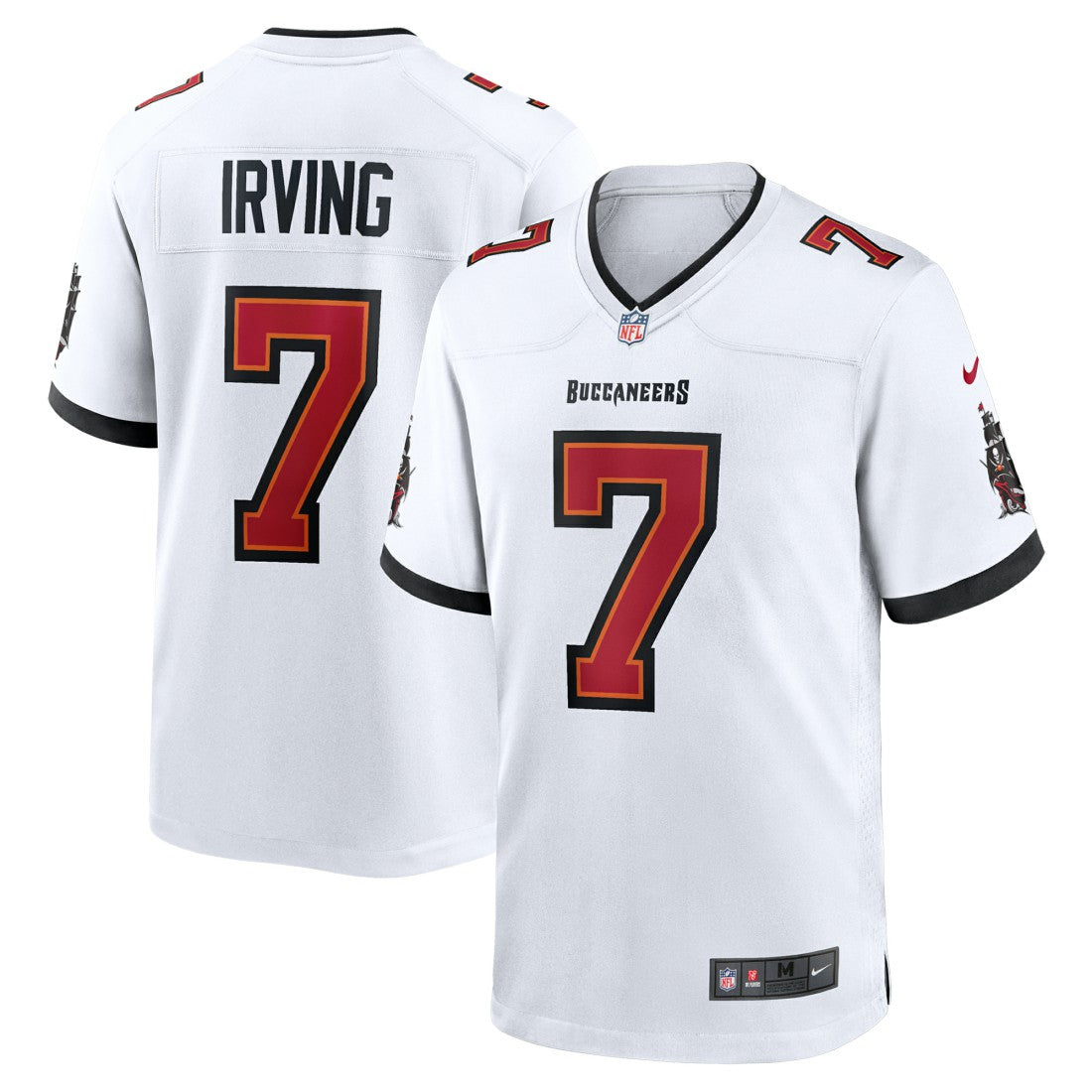 Bucky Irving Tampa Bay Buccaneers Game Jersey White | Nike for Sale
