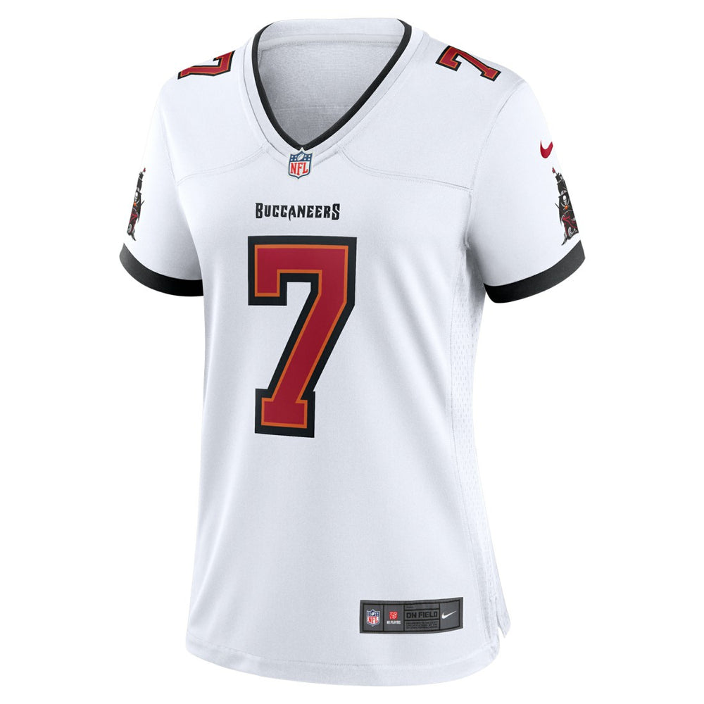 Bucky Irving Tampa Bay Buccaneers Women's Game Jersey White | Nike for Sale