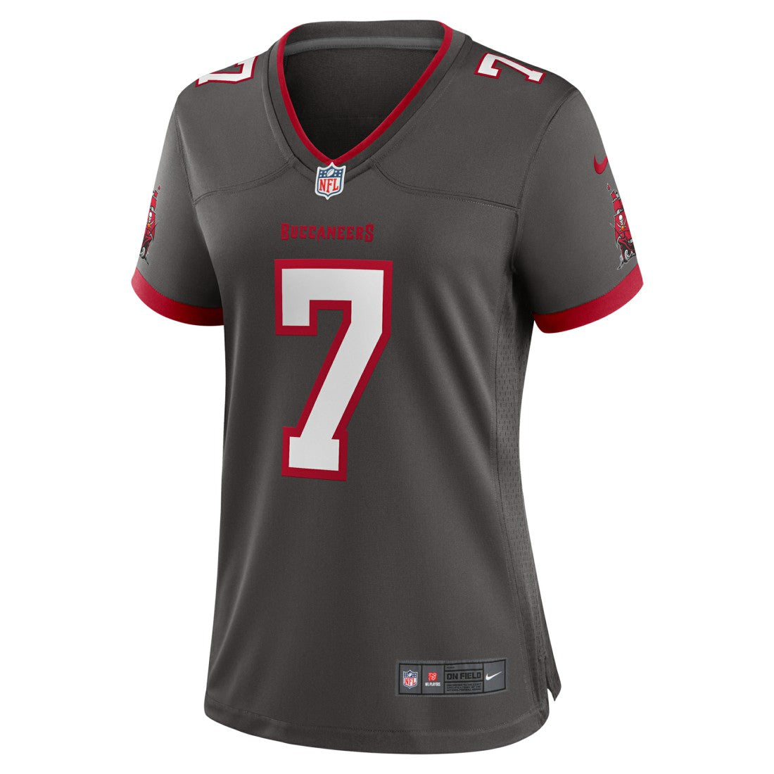 Bucky Irving Tampa Bay Buccaneers Women's Alternate Game Jersey Pewter | Nike for Sale
