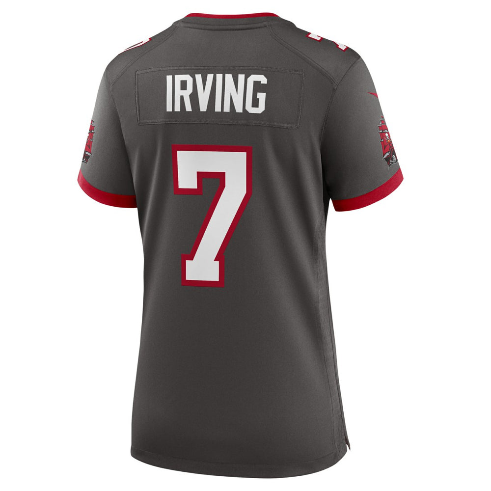 Bucky Irving Tampa Bay Buccaneers Women's Alternate Game Jersey Pewter | Nike for Sale