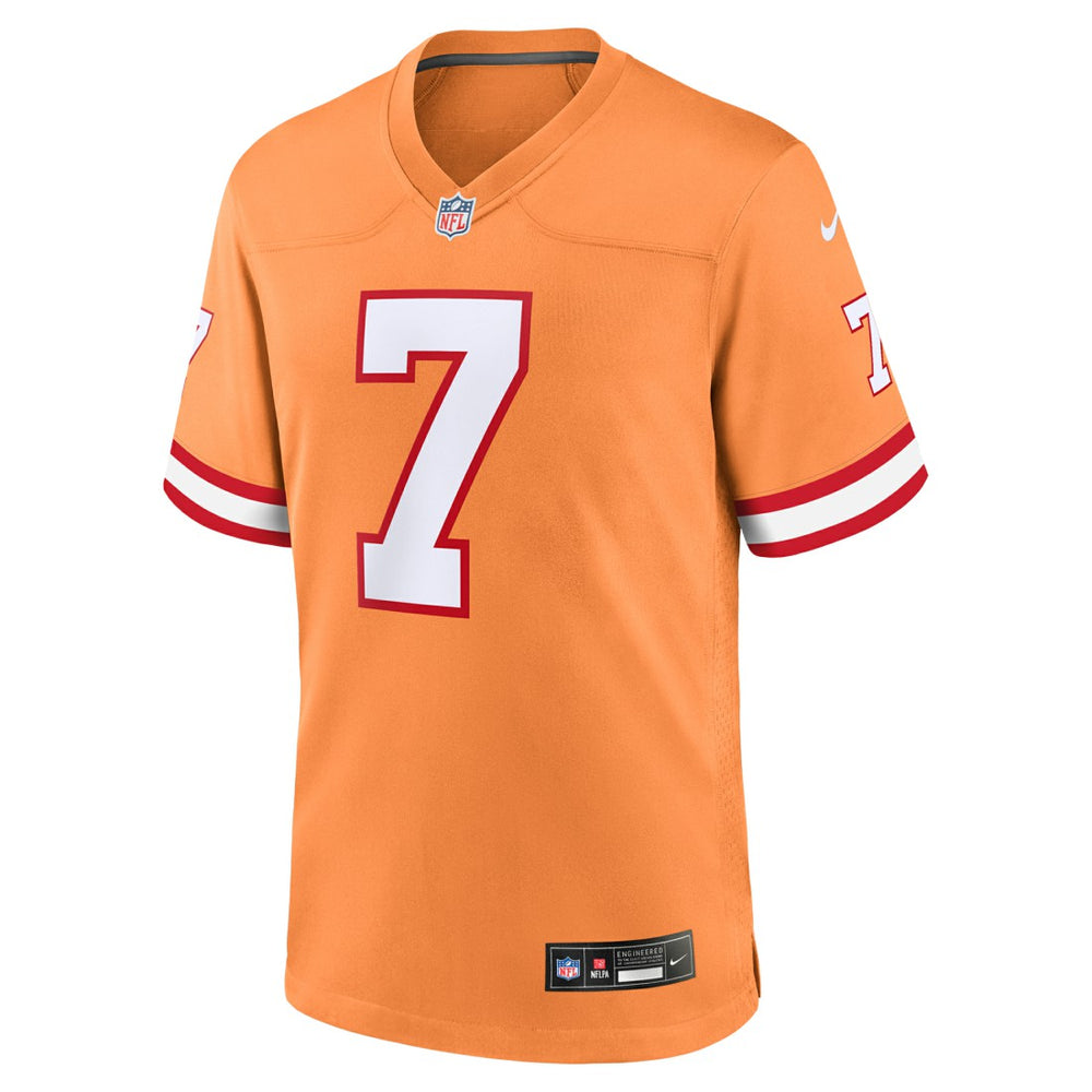 Bucky Irving Tampa Bay Buccaneers Alternate Game Jersey Orange | Nike for Sale