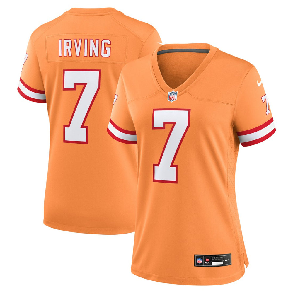 Bucky Irving Tampa Bay Buccaneers Women's Alternate Game Jersey Orange | Nike for Sale