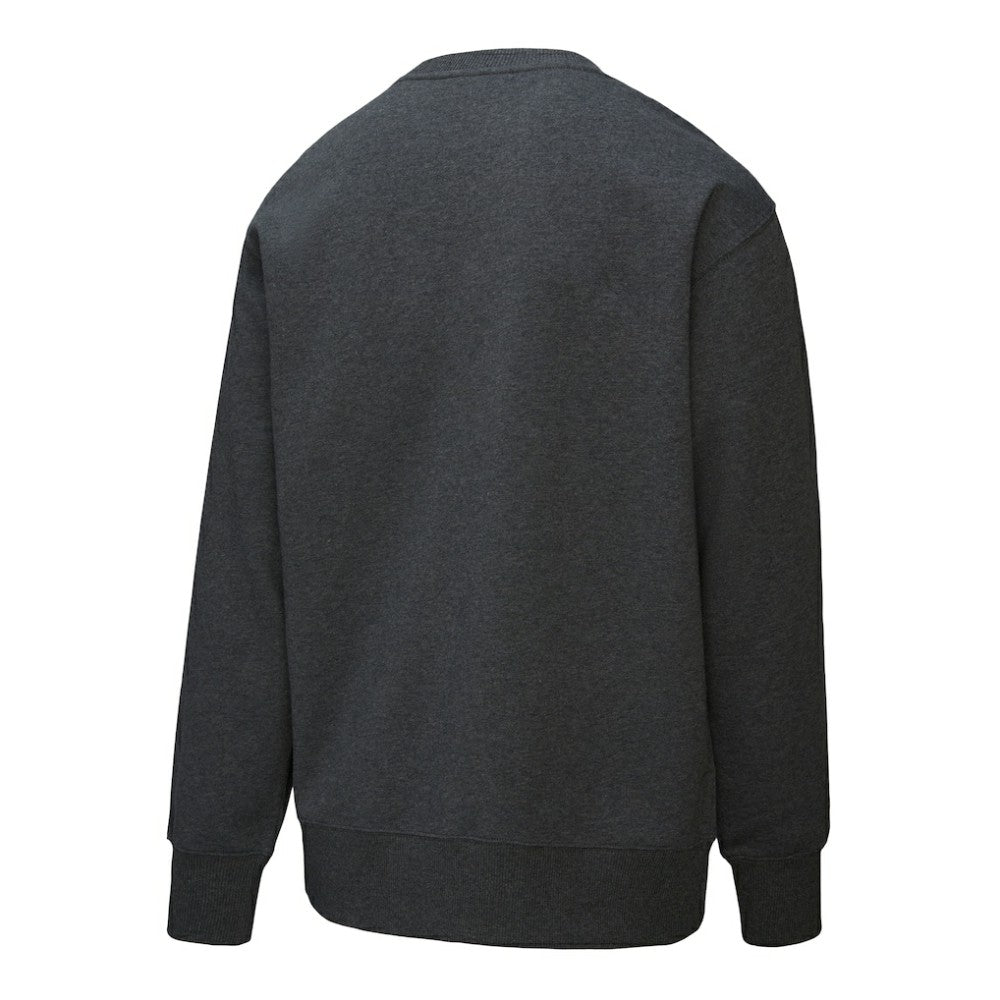 Chicago Blackhawks Mitchell & Ness Playoff Win Fleece Pullover Sweatshirt - Heather Charcoal - NHL