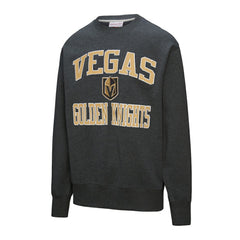 Vegas Golden Knights Mitchell & Ness Playoff Win Fleece Pullover Sweatshirt - Black - NHL
