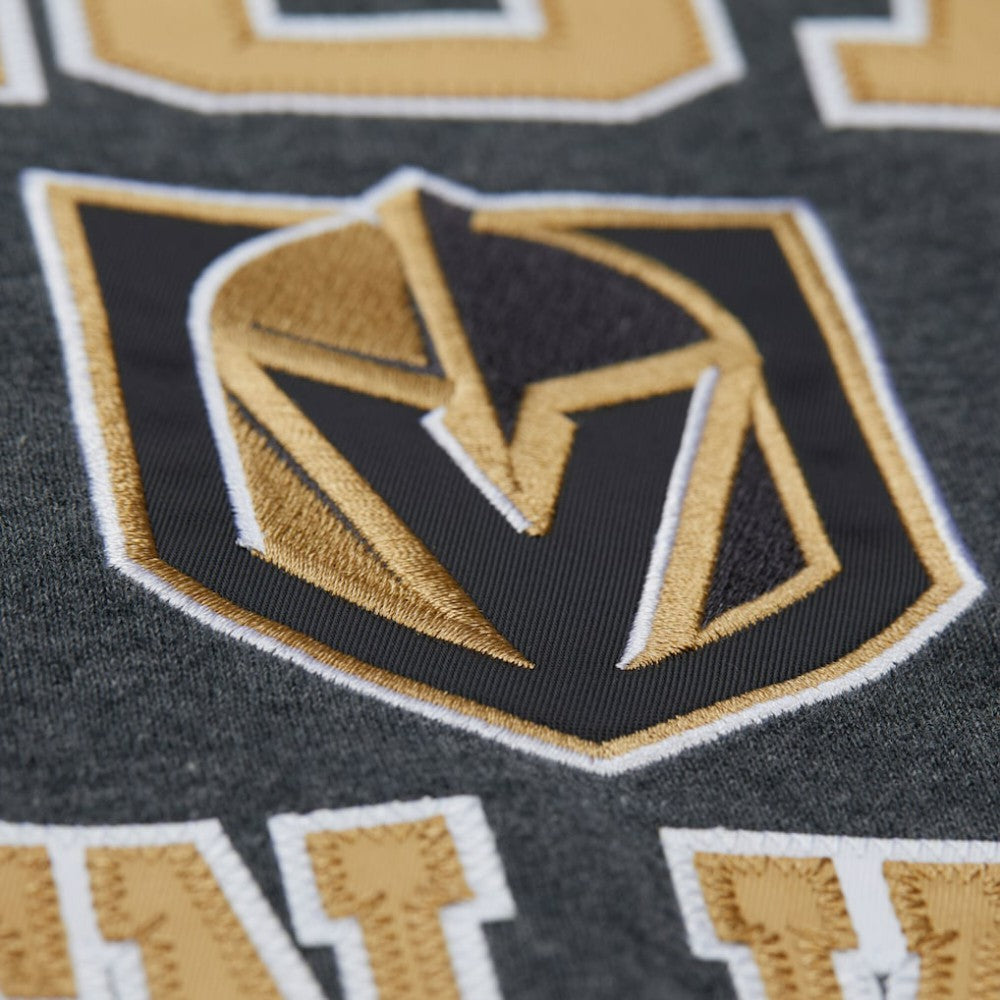 Vegas Golden Knights Mitchell & Ness Playoff Win Fleece Pullover Sweatshirt - Black - NHL