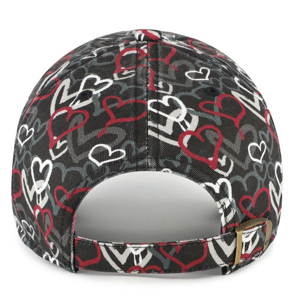 Washington Commanders '47 Girls Preschool Mural Clean Up Adjustable Hat Black | 47 brand
