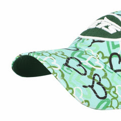 New York Jets '47 Girls Preschool Mural Clean Up Adjustable Hat Green | 47 brand