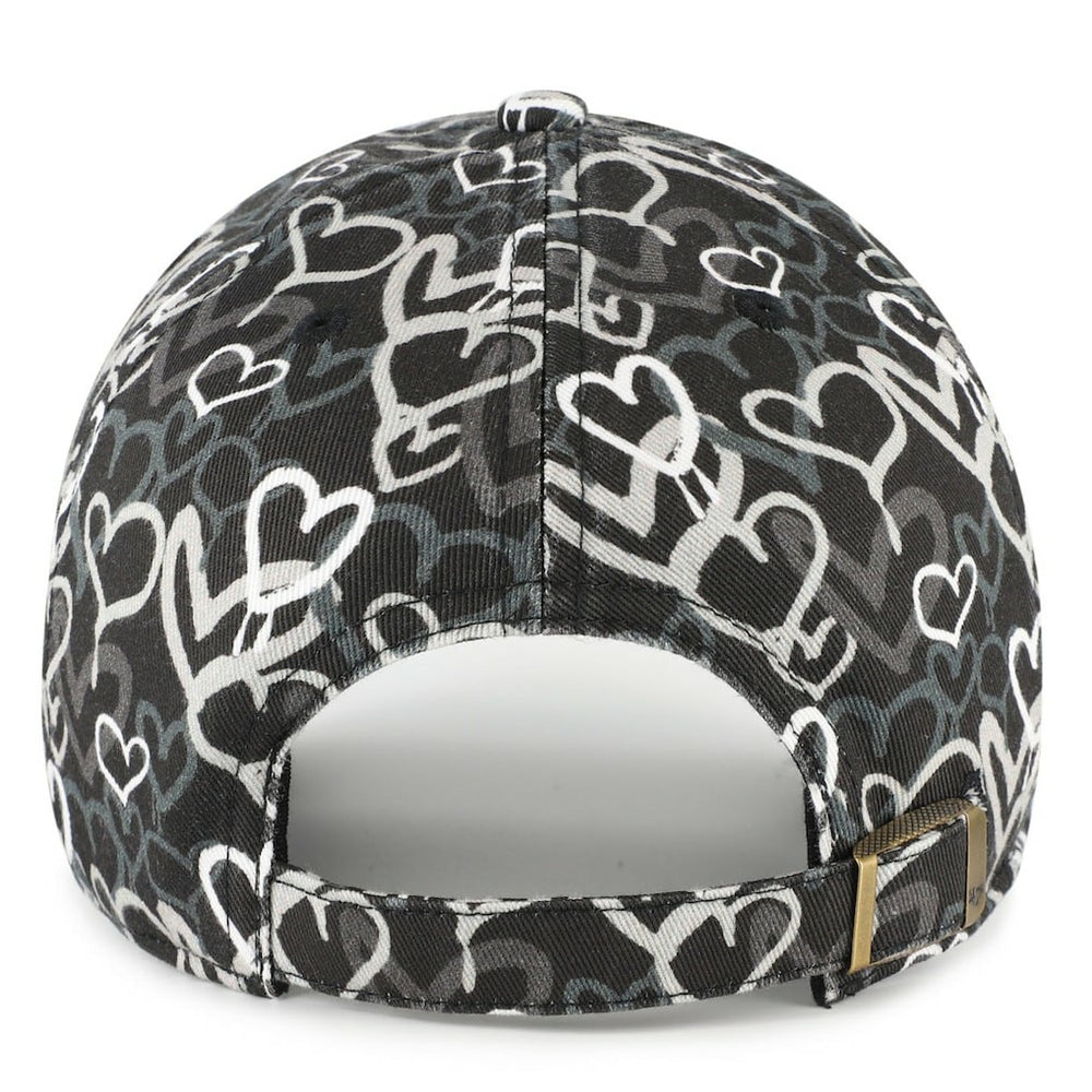 Las Vegas Raiders '47 Girls Preschool Mural Clean Up Adjustable Hat Black | 47 brand