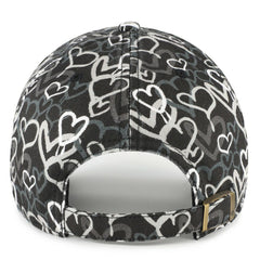Las Vegas Raiders '47 Girls Preschool Mural Clean Up Adjustable Hat Black | 47 brand